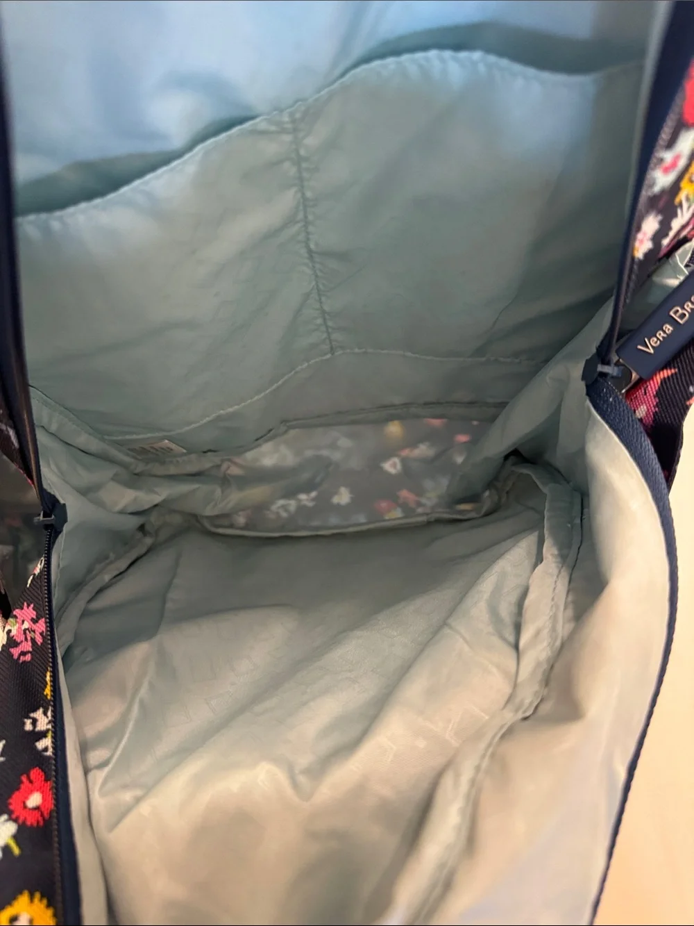 NWT Vera Bradley floral  Mini Backpack